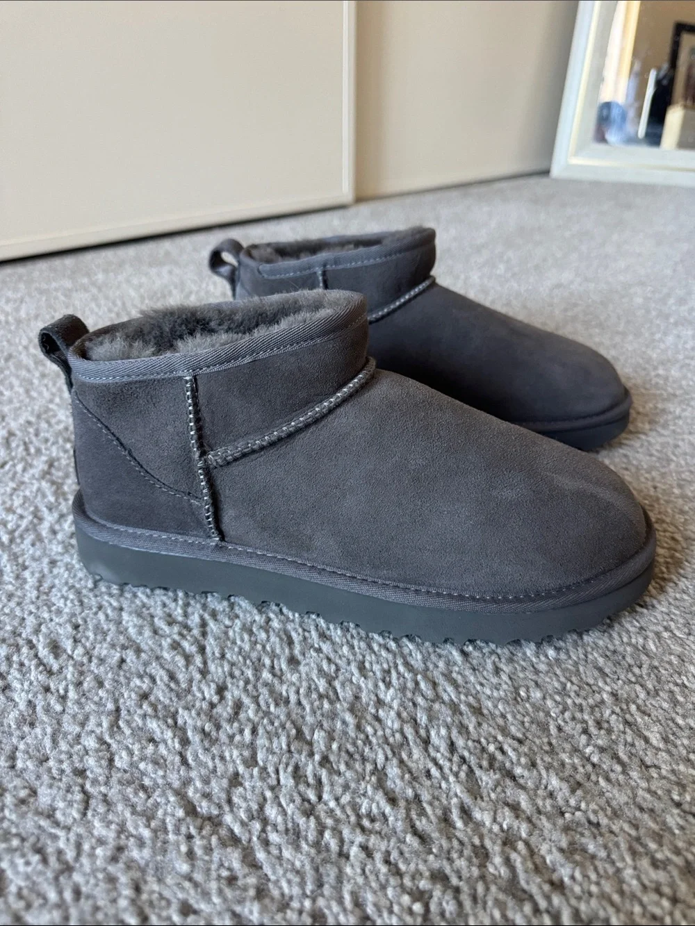 Brand new UGG Ultra mini in Gray